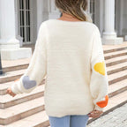 R&B | Strickpullover Mit Süßem Herzmuster