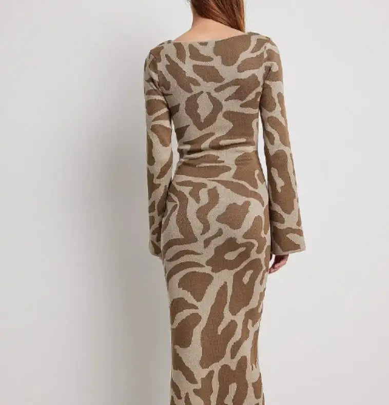 Blüten Lange Kleid