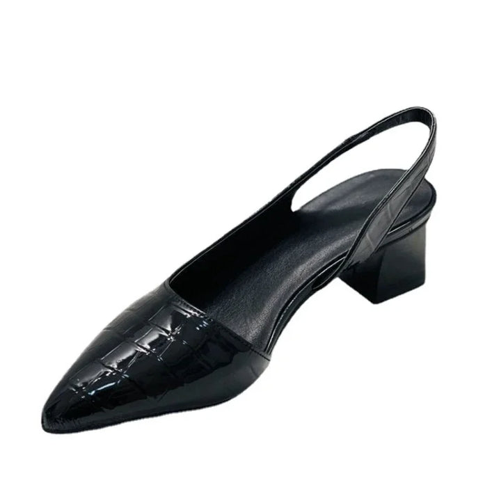 R&B | Lässige Rutschfest Spitze Zehe Slingback Schuhe