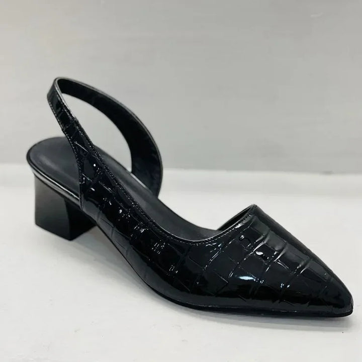R&B | Lässige Rutschfest Spitze Zehe Slingback Schuhe