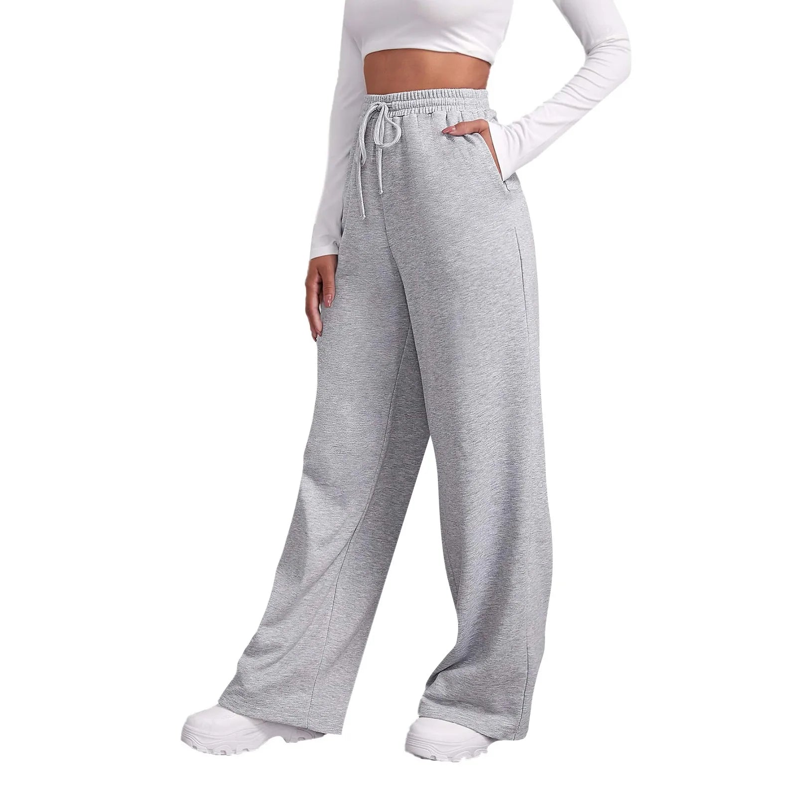 R&B | Bequeme, Gerade Geschnittene Jogginganzug Damen