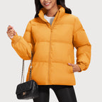 R&B | Mid-Length Pufferjacke mit Daunenfüllung