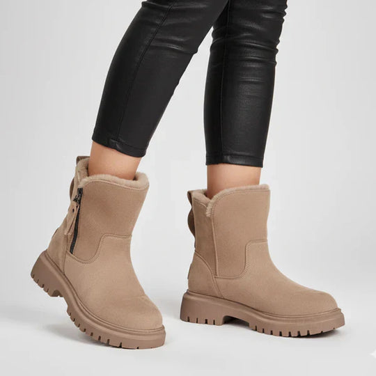 Für Damen Mit Plateau Und Fellfutter Damen R&B
