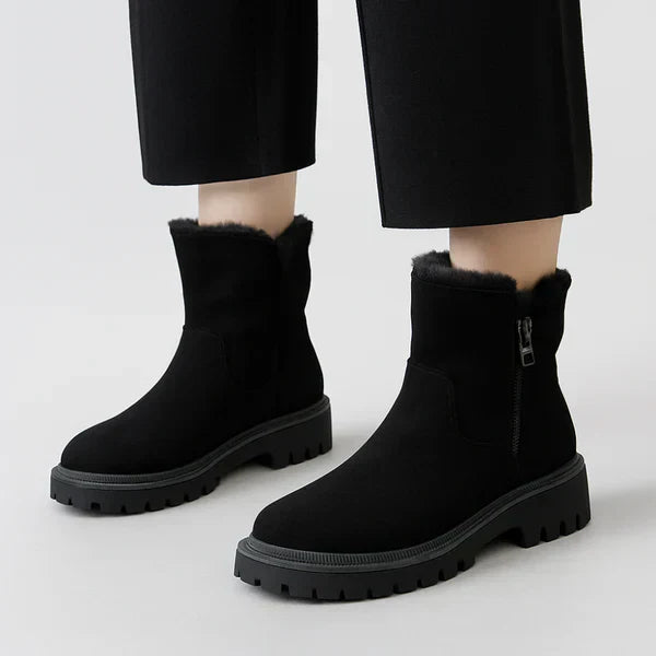 Für Damen Mit Plateau Und Fellfutter Damen R&B