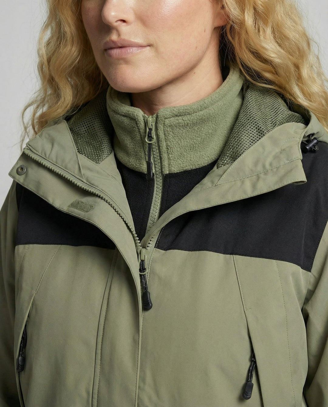 Warme Damen Winterjacke Fleece | R&B