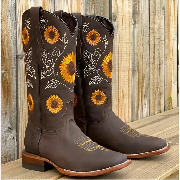 Kniehohe Cowboystiefel Für Damen R&B
