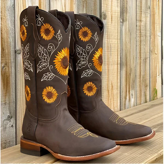 Kniehohe Cowboystiefel Für Damen R&B