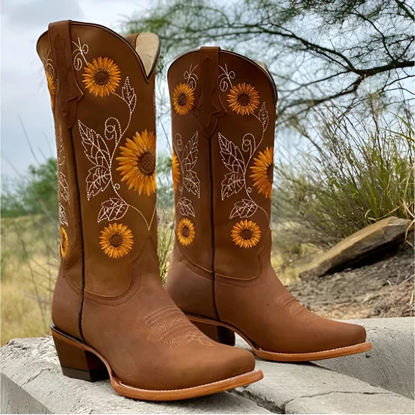Kniehohe Cowboystiefel Für Damen R&B