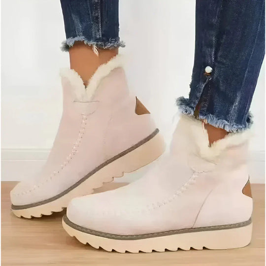Mit Lammfell Gefütterte Stiefeletten Für Damen R&B
