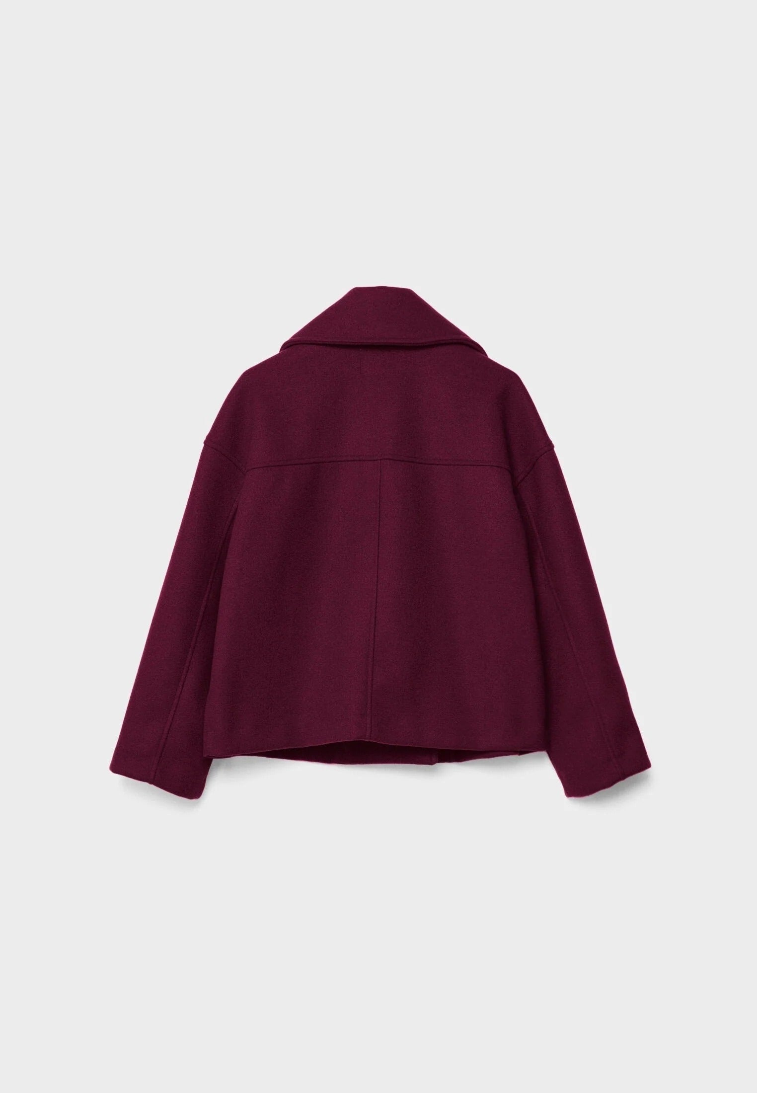 R&B | Cropped Doppelreiher Mantel Boxy Kurze Jacke