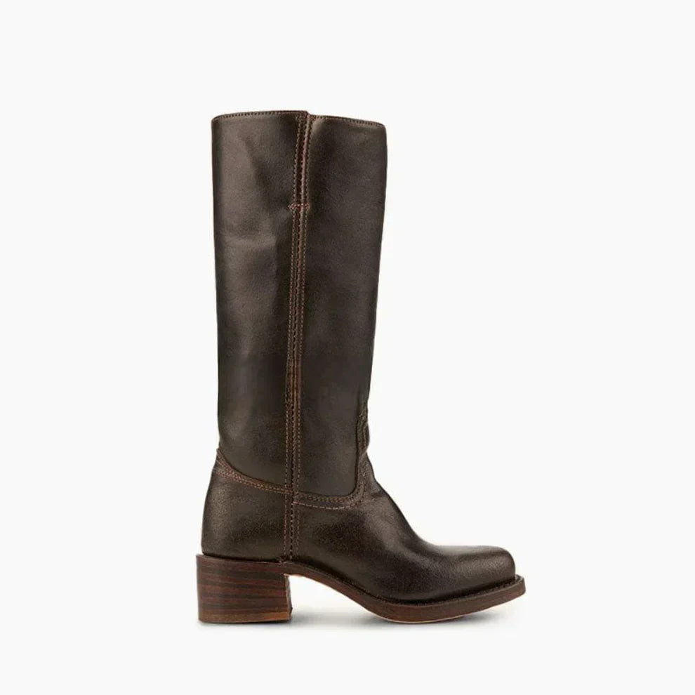 Klassische Damenstiefel Mit Blockabsatz Für Damen R&B