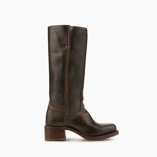 Klassische Damenstiefel Mit Blockabsatz Für Damen R&B