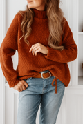 R&B | Stylischer schlichter Cashmere Rollkragenpullover Ideal für den Winter