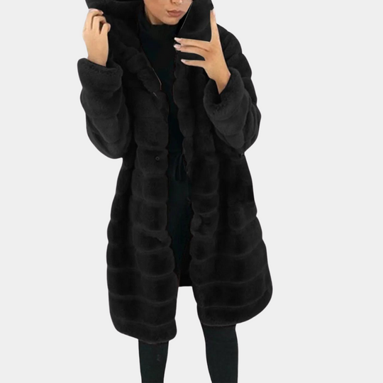 R&B | Wintermäntel - Weiche Fleecejacke mit Dickem Futter Und Kapuze