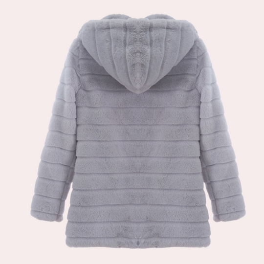 R&B | Wintermäntel - Weiche Fleecejacke mit Dickem Futter Und Kapuze