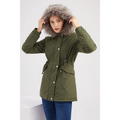 R&B | Damen Button-Down Parka Winterjacke