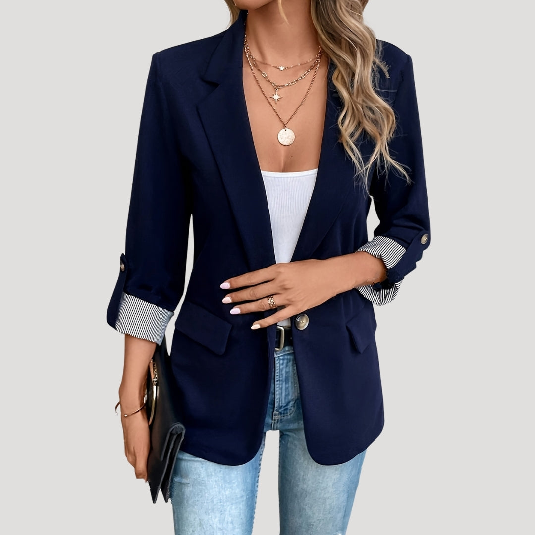 R&B | Maßgeschneiderter Blazer – Klassisch Einreiher mit Aufschlagärmel