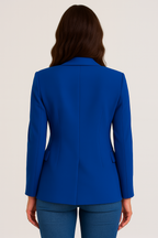 R&B | Maßgeschneiderter Blazer – Einreiher – Slim Fit – Blau