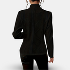 R&B | Strukturiertes Blazer – Taillierte Passform mit Geometrischen Details