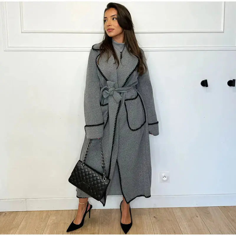 R&B | Revers Taschenmantel für Damen