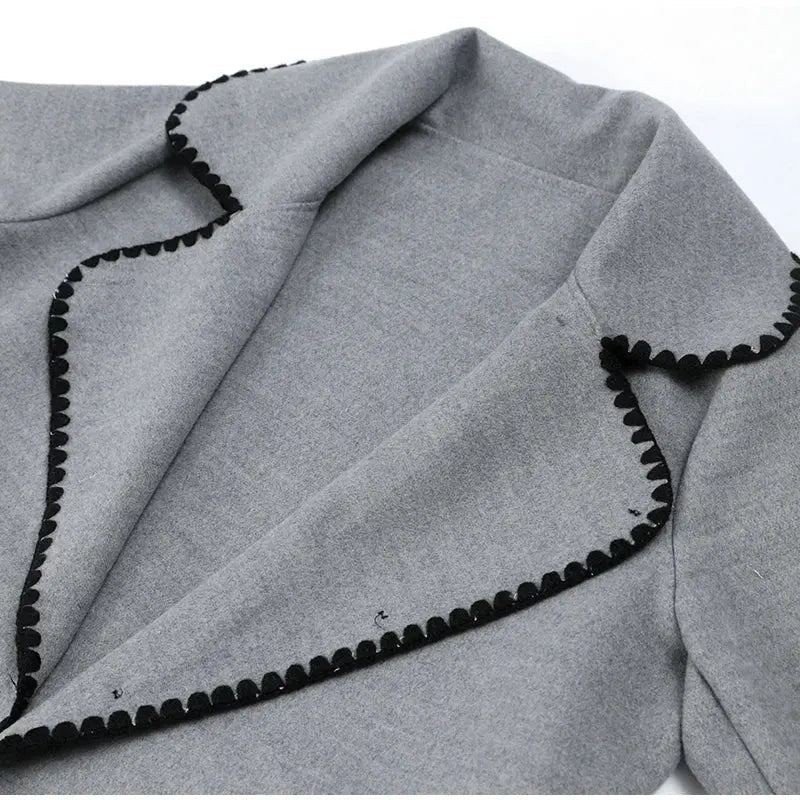 R&B | Revers Taschenmantel für Damen