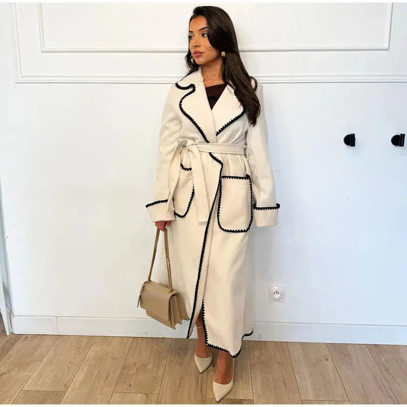 R&B | Revers Taschenmantel für Damen