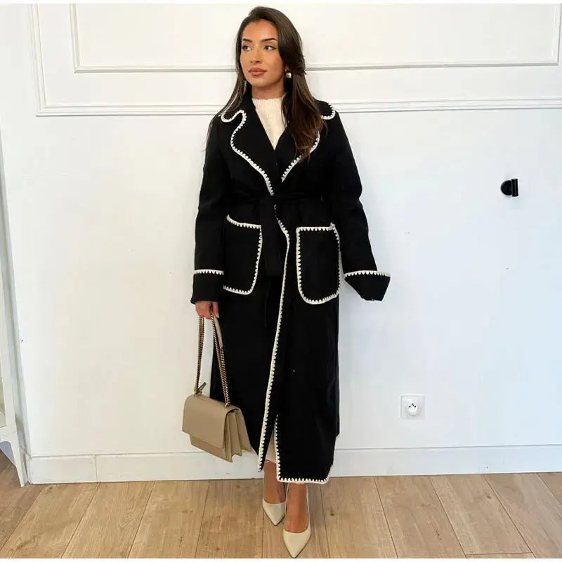 R&B | Revers Taschenmantel für Damen