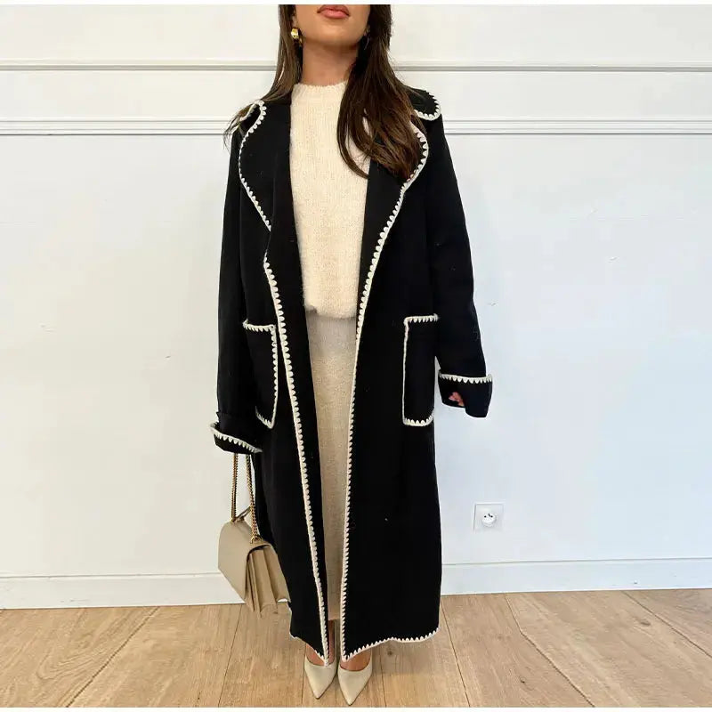 R&B | Revers Taschenmantel für Damen