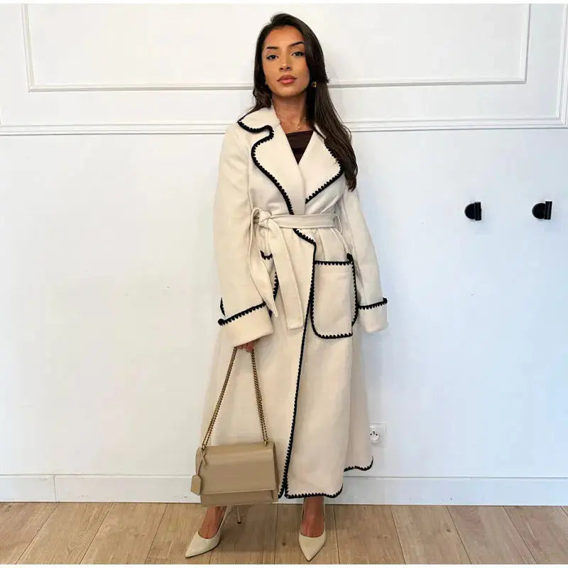 R&B | Revers Taschenmantel für Damen