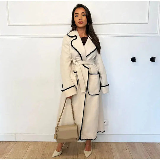 R&B | Revers Taschenmantel für Damen