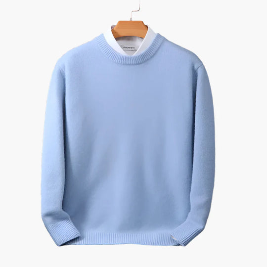 R&B | Business Pullover mit Kragen - Eleganter Strickpullover für Büro & Alltag