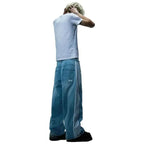 R&B | Baggy-Jeans mit hoher Taille