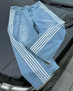 R&B | Baggy-Jeans mit hoher Taille