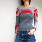 R&B | Rundhals Pullover Aus Twill
