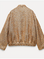 R&B | Goldene Paillettenjacke