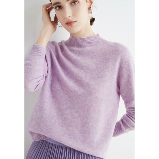 Gestrickter pullover für Damen