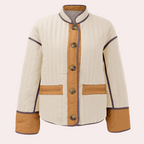 R&B | Elegante Texturierte Herbstjacke für Damen
