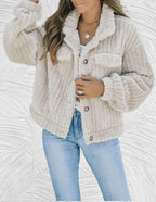 R&B | Damen Wolljacke Stilvolle Winter/herbst
