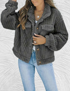 R&B | Damen Wolljacke Stilvolle Winter/herbst