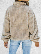 R&B | Damen Wolljacke Stilvolle Winter/herbst