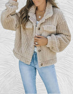 R&B | Damen Wolljacke Stilvolle Winter/herbst