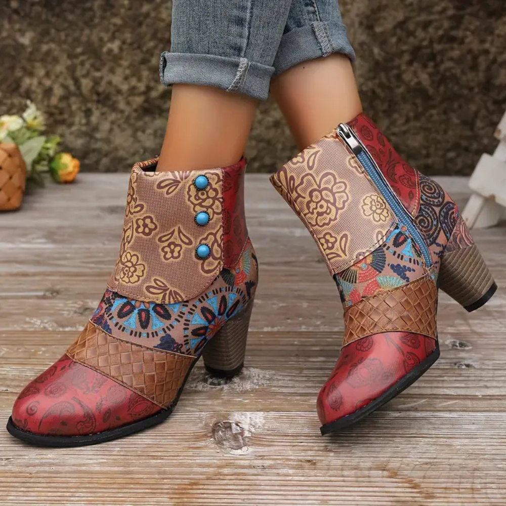 Auffällige Boho-Stiefel für Damen R&B