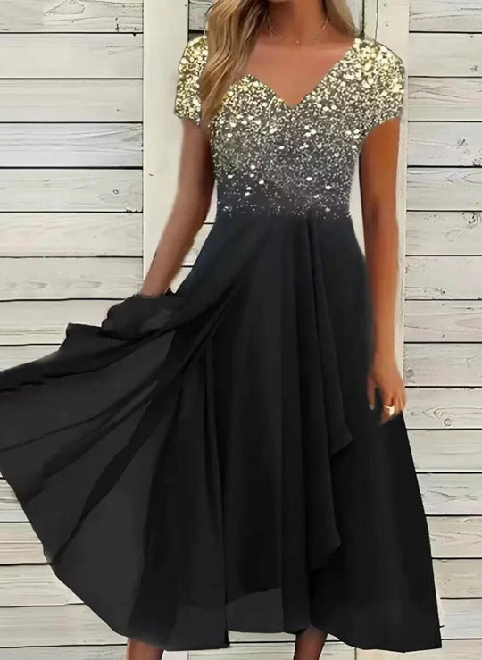 R&B Chiffon-Partykleid