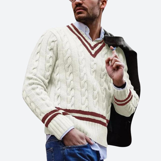 R&B | V-Ausschnitt Pullover für Herren
