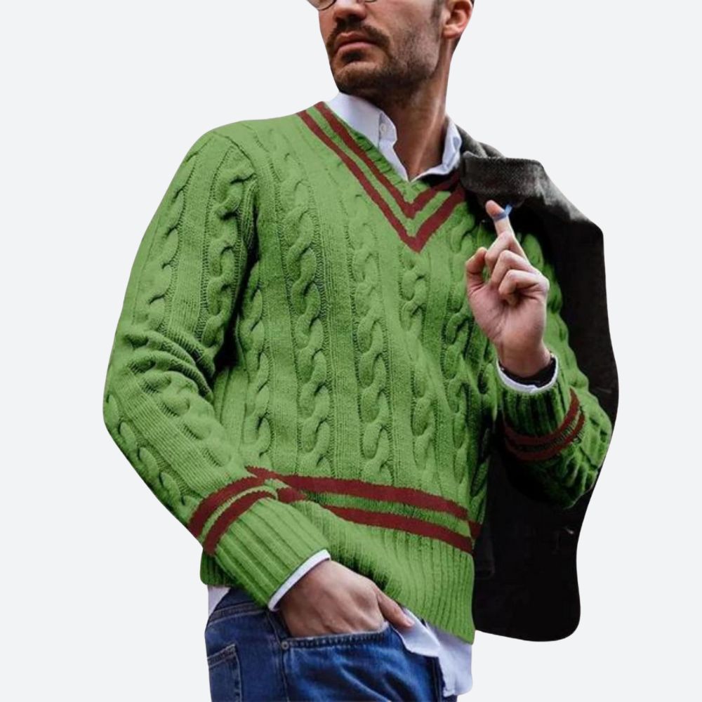 R&B | V-Ausschnitt Pullover für Herren