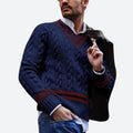 R&B | V-Ausschnitt Pullover für Herren