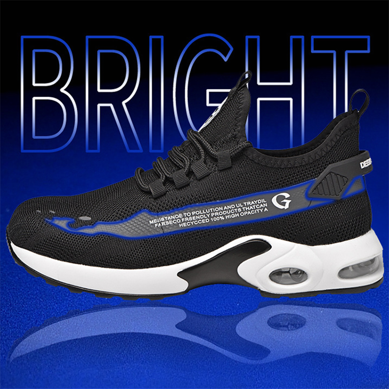 S1P mode Sicherheit Schuhe Männer Stahl Kappe Schuhe R&B