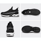 S1P mode Sicherheit Schuhe Männer Stahl Kappe Schuhe R&B