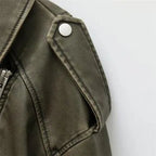 R&B | Lederjacke Retro Hochwertiges Leder Perfekt für Jeden Anlass