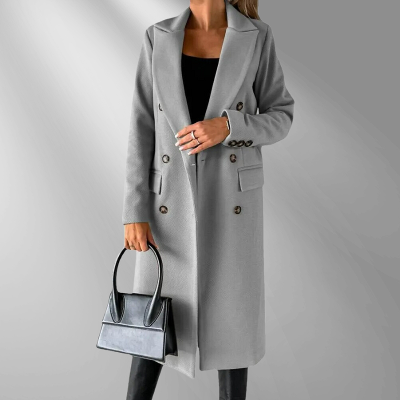 R&B Wollmantel | Stylischer Damenmantel Für Herbst Und Winter